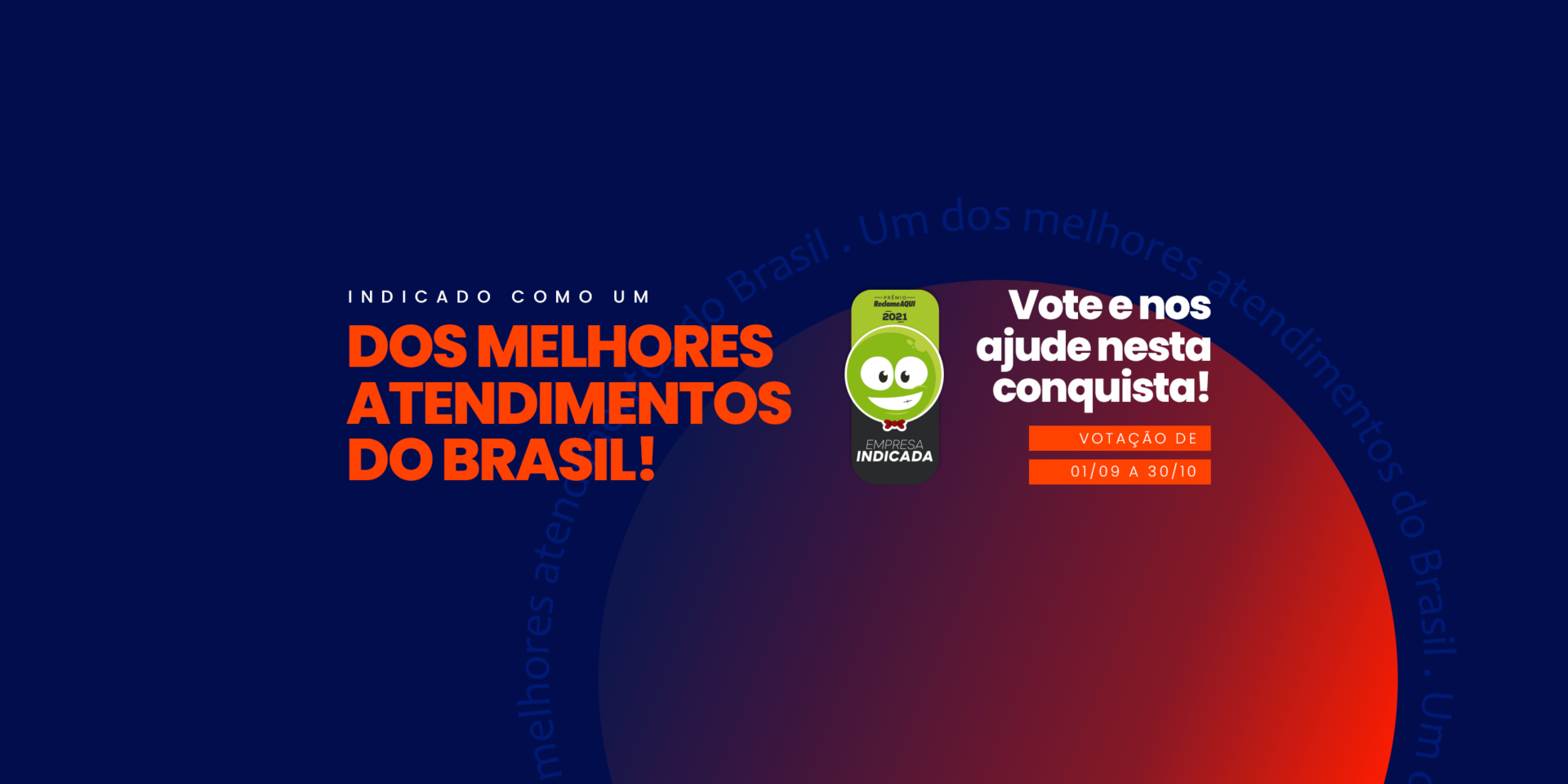 A votação para o Prêmio Reclame Aqui 2021 começou